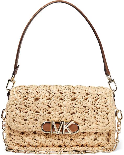 michael kors medium convertible pouchette black|Parker Medium Logo Shoulder Bag .